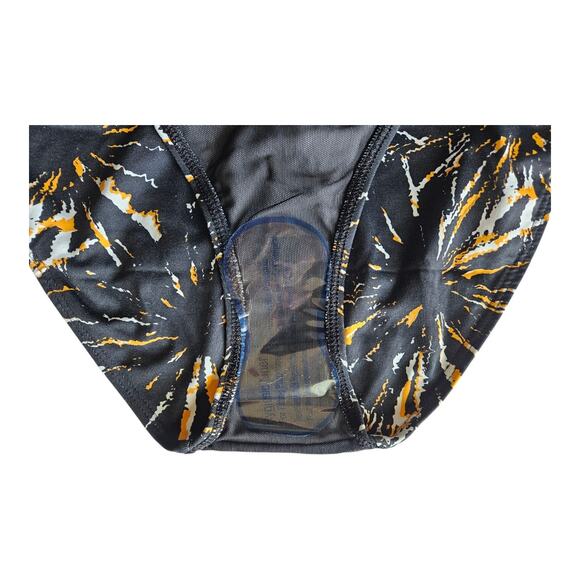 ANDIE x DEMI MOORE Swim Women's L Tropez Bottom Bikini Fireworks Black AB420 NEW - Picture 5 of 6